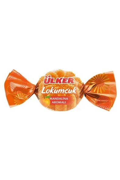 Ülker Lokumcuk Mandalina Aromalı Yumuşak Şekerleme 1000 Gr ürün görseli 1