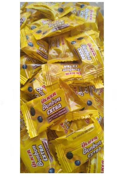 Ülker Ülker Bonbon Extra Limonata ve Orman Meyveleri Aromalı Şekerleme 1 Kg. ürün görseli 1