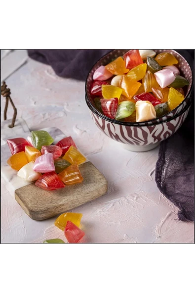 Uzungil AKİDE ŞEKERİ MEYVELİ 1 KG ürün görseli 1