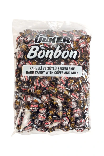 Ülker Bonbon Kahveli Ve Sütlü Şeker 1000 Gr ürün görseli 1