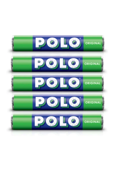 Polo Naneli Delikli Şeker 33gr ( 5 Paket ) ürün görseli 1