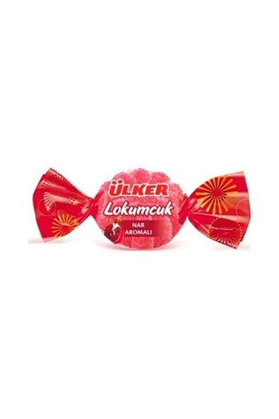 Ülker Lokumcuk Nar Aromalı Şeker 1000 gr ürün görseli 1