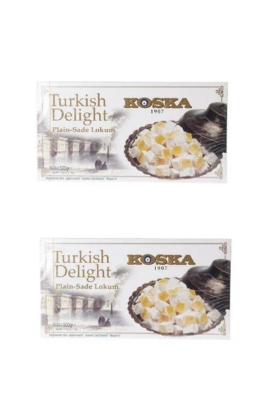 Koska Sade Lokum 500 Gr 2 Adet ürün görseli 1