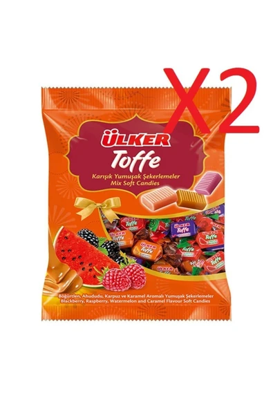 Ülker Karışık Meyvveli Toffe 350 G X 2 Li Paket ürün görseli 1
