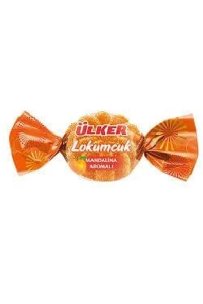 Ülker Lokumcuk Mandalinalı Yumuşak Şeker 1 kg 5 Adet ürün görseli 1