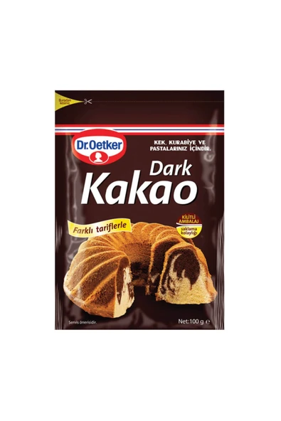 Dr. Oetker Dr Oetker Dark Kakao*2 / Ikili Paket ürün görseli 1