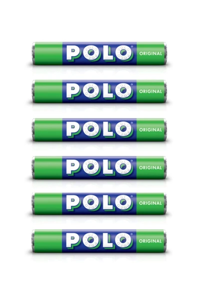 Polo Delikli Nane Şekeri 34 gr X 6 Adet ürün görseli 1