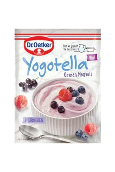 Dr. Oetker Yogotella Orman Meyveli 69 Gr. (2'Lİ) ürün görseli 1