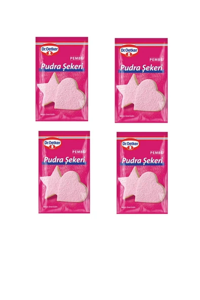 Dr. Oetker Pembe Pudra Şekeri 15 G X 5 Paket ürün görseli 1
