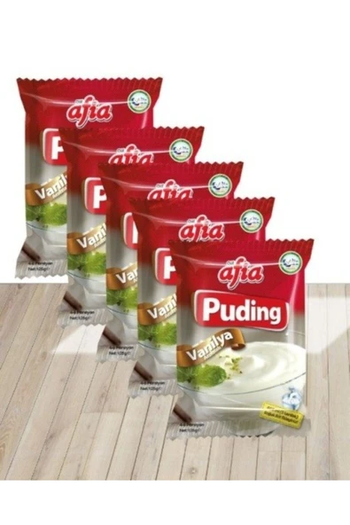 Afia Vanilyalı Puding 125 Gr 5 Adet ürün görseli 1