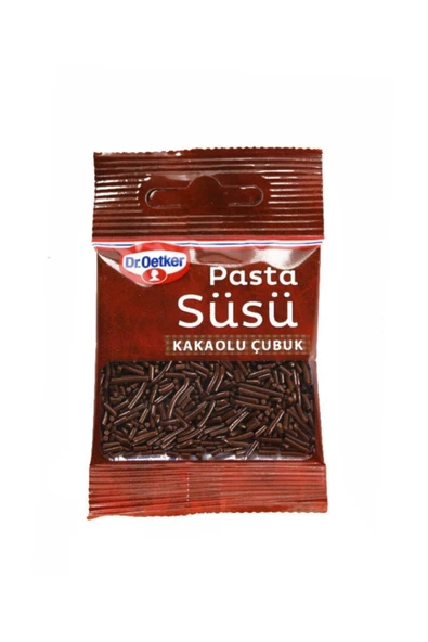 Dr. Oetker Kakaolu Çubuk Pasta Süsü 10 x 10 g ürün görseli 1