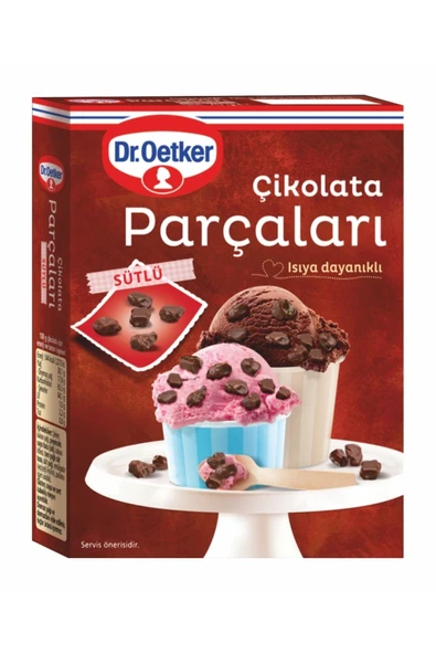 Dr. Oetker Çikolata Parçaları Sütlü ürün görseli 1