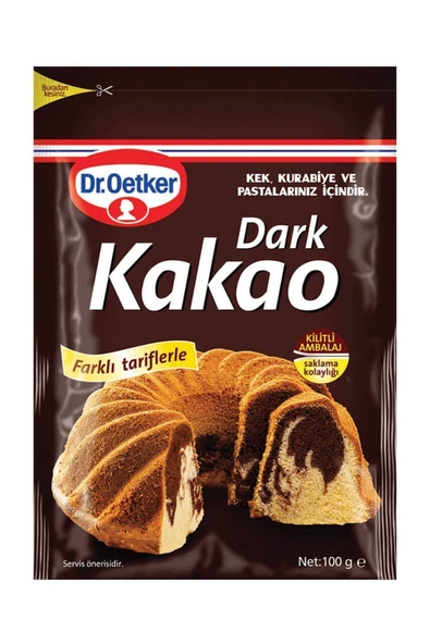 Dr. Oetker Dr.oetker Dark Kakao 100 gr ürün görseli 1