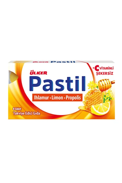 Ülker Ihlamur Limon Propolis 8 Pastil ürün görseli 1