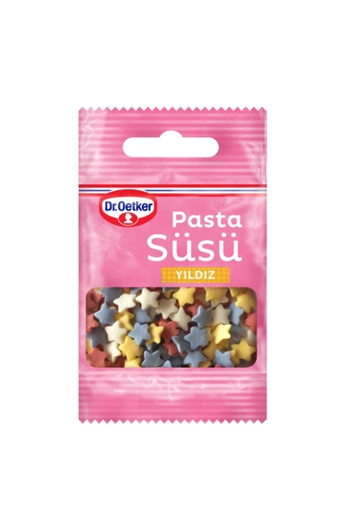 Dr. Oetker Dr.oetker Pasta Süsü Yıldız 10 G 5 * Adet ürün görseli 1