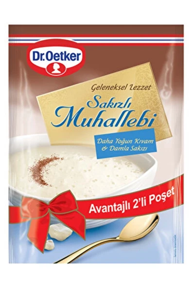 Dr. Oetker Sakızlı Muhallebi 2'li Paket ürün görseli 1