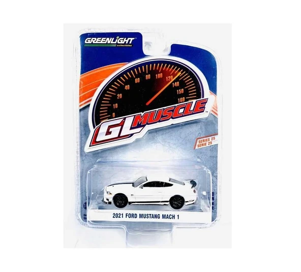 Greenlight 2021 Ford Mach 1 1/64 Model Araba ürün görseli 1