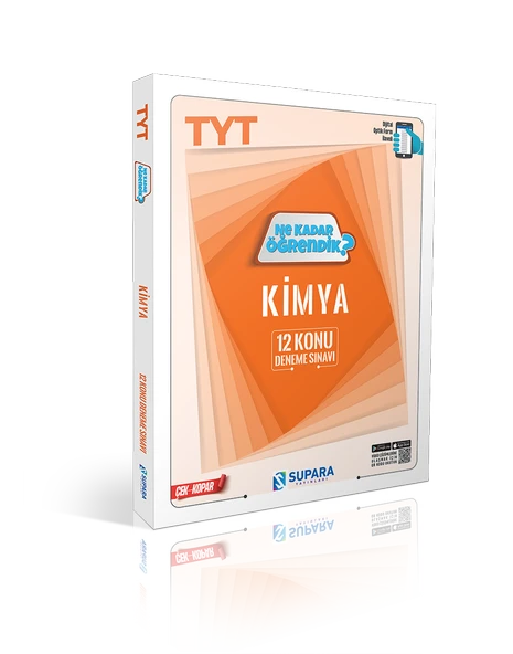 Supara TYT Kimya Konu Denemeleri Ne Kadar Öğrendik Supara Yayınları ürün görseli 1