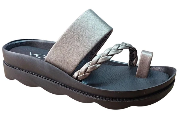 VOGA 1724 PLATİN CİLT PARMAK ARASI COMFORT CASUAL ANAATOMİK TERLİK ürün görseli 1
