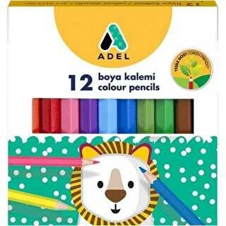 Adel Aquarell 12'li Sulandırılabilir Kuru Boya Kalemi ürün görseli 1