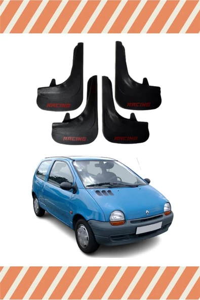 Ne verelim size  YB Renault Twingo Racing Yazılı 4'lü Tozluk Çamurluk Paçalık ürün görseli 1