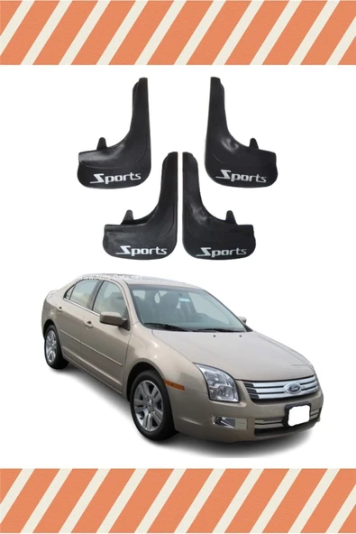 needesen  DB Ford Fusion 2002-2012 Sports Yazılı 4'lü Tozluk Çamurluk Paçalık ürün görseli 1