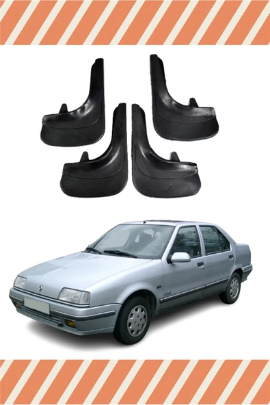 needesen  HG Renault R 19 Racing Yazılı 4'lü Tozluk Çamurluk Paçalık ürün görseli 1