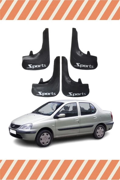 KRMNSTYLE  YB Tata Indigo Sports Yazılı 4'lü Tozluk Çamurluk Paçalık ürün görseli 1