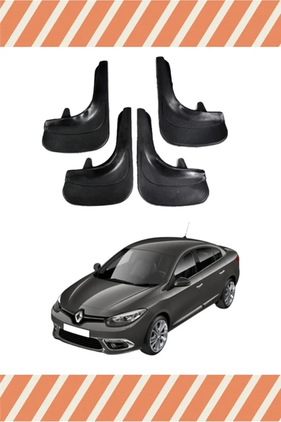 TRADESMAN  Renault Fluence Tüm Kasalar 4'lü Tozluk Çamurluk Paçalık ürün görseli 1