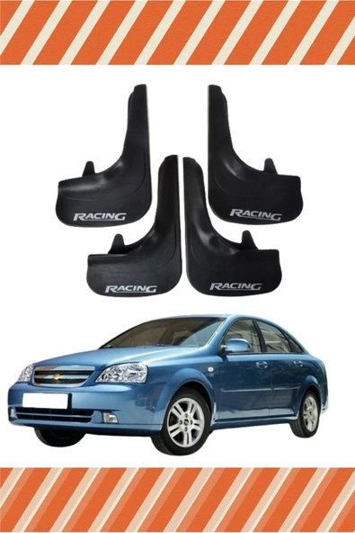 acoula  Chevrolet Lacetti Sd Racing Yazılı 4'lü Tozluk Çamurluk Paçalık ürün görseli 1