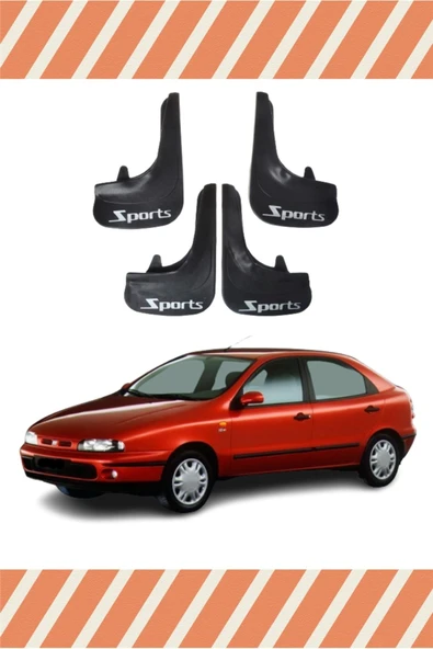 Ne verelim size  Fiat Brava Tüm Kasalar Sports Yazılı 4'lü Tozluk Çamurluk Paçalık ürün görseli 1