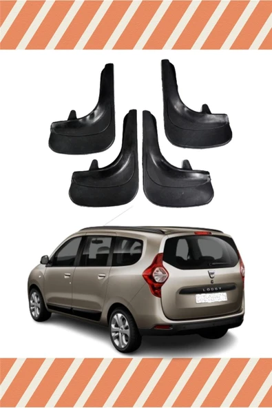 needesen  Dacia Lodgy Tüm Kasalar 4'lü Tozluk Çamurluk Paçalık ürün görseli 1