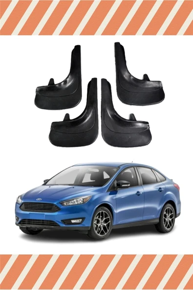 EAGLEKİDS  YB Ford Focus 3 Sd 2011-2015 4'lütozluk Çamurluk Paçalık ürün görseli 1