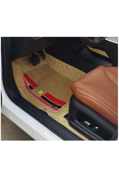 Alpax  Chery Omada 5 Arası Aracına Özel 8d Çift Katmanlı Havuzlu Paspas Takımı ürün görseli 1