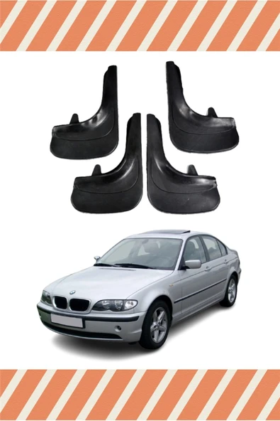 deminhan store  Bmw E46 Uyumlu 4'lü Tozluk Çamurluk Paçalık ürün görseli 1