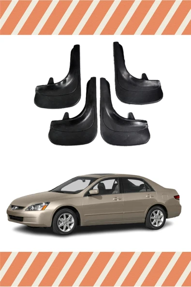 Heda Tex  Honda Accord 2003-2008 4'lü Tozluk Çamurluk Paçalık ürün görseli 1