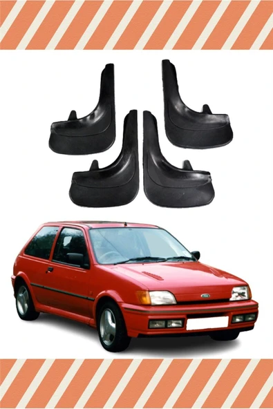 Heda Tex  Ford Fiesta 2990-2002 4'lü Tozluk Çamurluk Paçalık ürün görseli 1