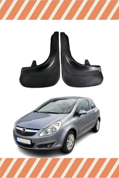 Heda Tex  Opel Corsa D-e 2007-2014 2'li Tozluk Çamurluk Paçalık ürün görseli 1