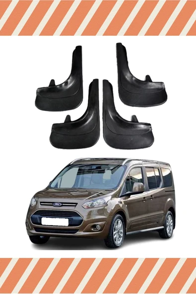 Modarios  Ford Connect 4 Kapı 14 Ve Sonrası 4'lü Tozluk Çamurluk Paçalık ürün görseli 1