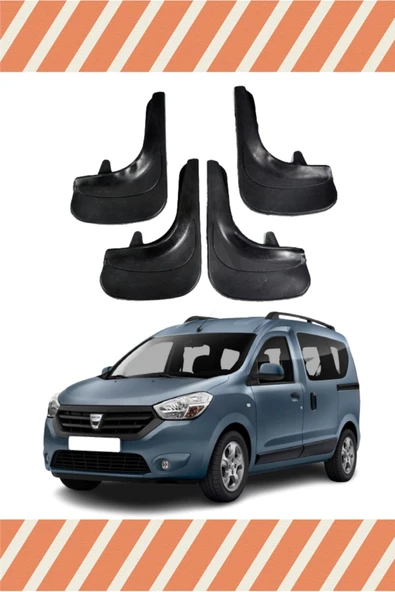 Heda Tex  Dacia Dokker Tüm Kasalar 4'lü Tozluk Çamurluk Paçalık ürün görseli 1