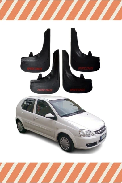 Home  Tata Indica Racing Kırmızı Yazılı 4'lü Tozluk Çamurluk Paçalık ürün görseli 1