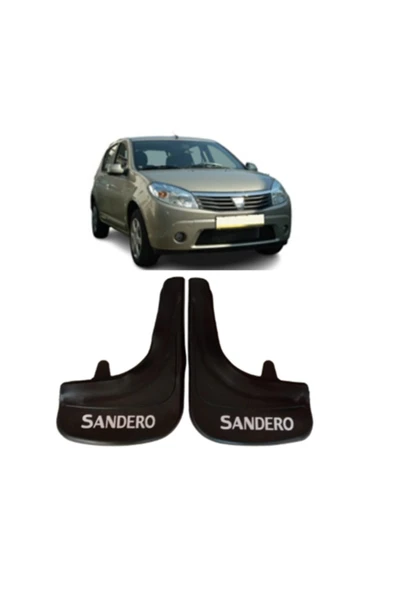 Heda Tex  Dacia Sandero 2007-2012 sandero yazılı 2'Li Tozluk Çamurluk Paçalık ürün görseli 1