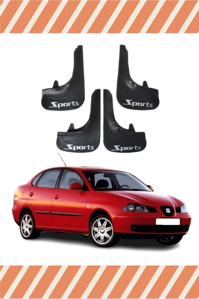 Heda Tex  Seat Cordoba Sports Yazılı 4'lü Tozluk Çamurluk Paçalık ürün görseli 1