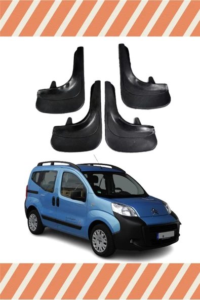 Aysoto  Citroen Nemo Uyumlu  4'lü Tozluk Çamurluk Paçalık ürün görseli 1