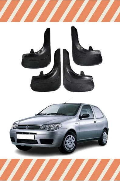 ATALAY TİCARET  Fiat Palio Uyumlu Van Tüm Kasalar 4'lü Tozluk Çamurluk Paçalık ürün görseli 1