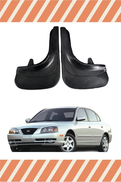 ALPAX OTOMOTİV  YB Hyundai Elentra 2002-2007 2'li Tozluk Çamurluk Paçalık ürün görseli 1