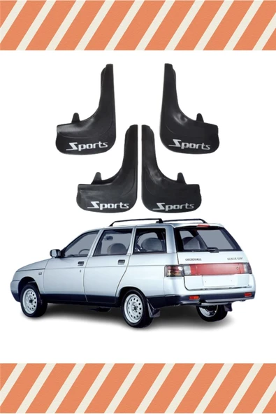 Heda Tex  Lada Vega Stw Tüm Kasalar Sports Yazılı 4'lü Tozluk Çamurluk Paçalık ürün görseli 1