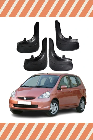 Fokus  Honda Jazz 2002-2008 4'lü Tozluk Çamurluk Paçalık Uyumlu ürün görseli 1