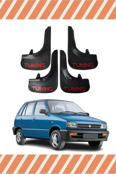 Heda Tex  YB Suziki Maruti Tunıng Yazılı 4'lü Tozluk Çamurluk Paçalık ürün görseli 1