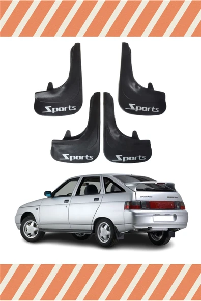 Heda Tex  Lada Vega Stw Tüm Kasalar Sports Yazılı 4'lü Tozluk Çamurluk Paçalık ürün görseli 1